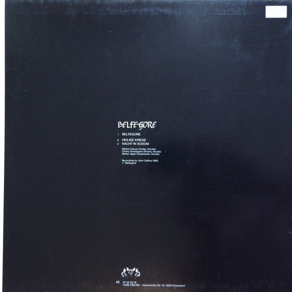 Belfegore : Belfegore (12")