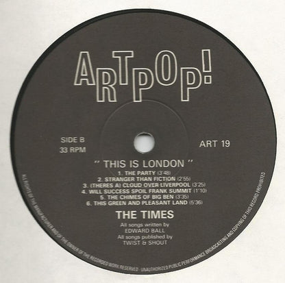 The Times : This Is London (LP, Album)
