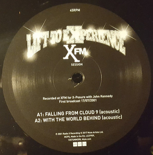 Lift To Experience : Xfm X-Posure Session 17/07/2001 (12", Ltd)