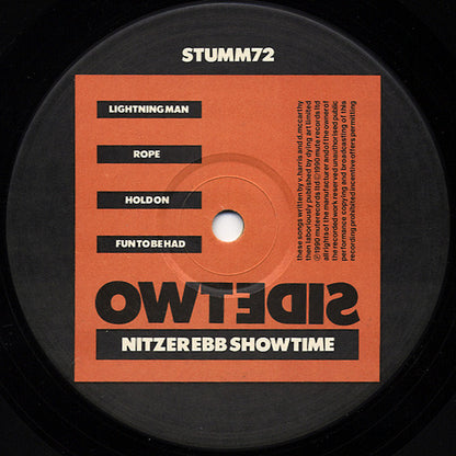 Nitzer Ebb : Showtime (LP, Album)