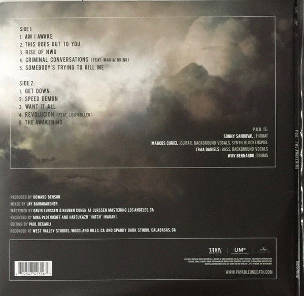 P.O.D. : The Awakening (LP, Album, RE, 180)