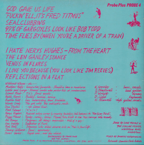 Half Man Half Biscuit : Back In The D.H.S.S. (LP, Album)