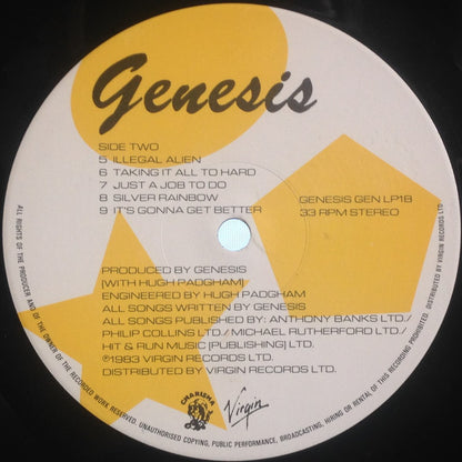 Genesis : Genesis (LP, Album)