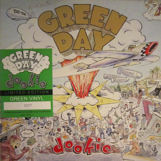 Green Day : Dookie (LP, Album, Ltd, Num, Gre)