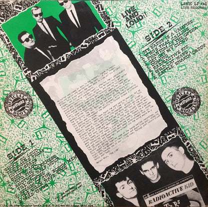 The Meteors (2) : Live And Loud!! (LP, Album, Comp, Blu)