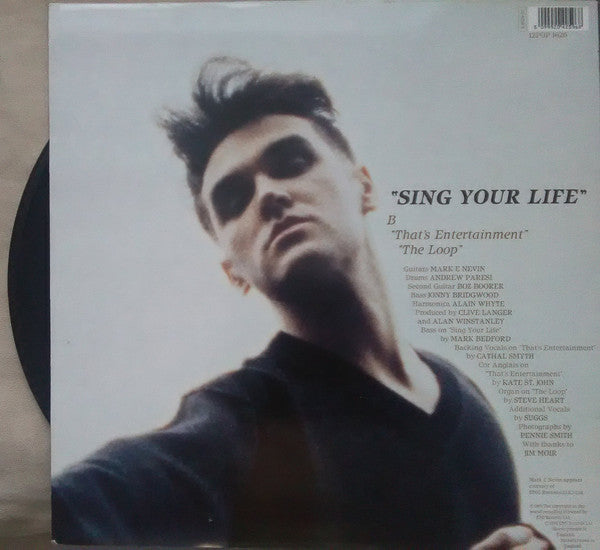 Morrissey : Sing Your Life (12", Single)