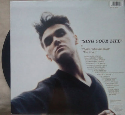 Morrissey : Sing Your Life (12", Single)