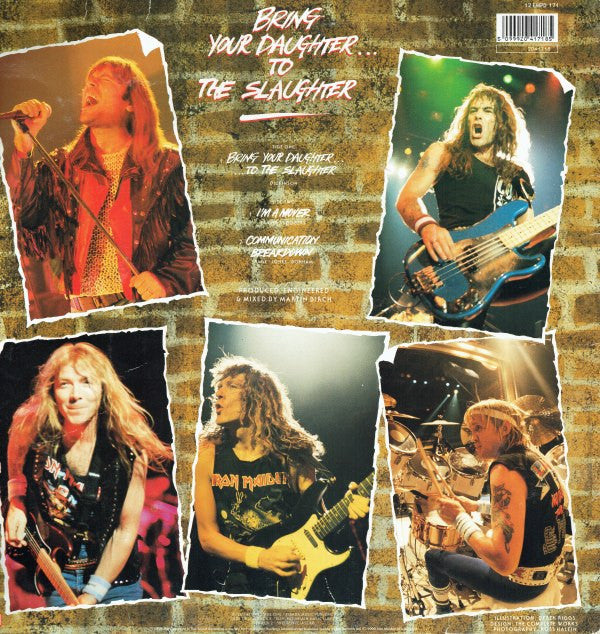 Iron Maiden : Bring Your Daughter...To The Slaughter (12", Single, Ltd, Pic)