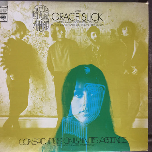The Great Society With Grace Slick : Conspicuous Only In Its Absence (LP, Album, RP)