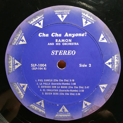Paquitin Lara And His Latin-American Orchestra  /  Ramon And His Orchestra : Cha Cha Anyone? (LP, Album)