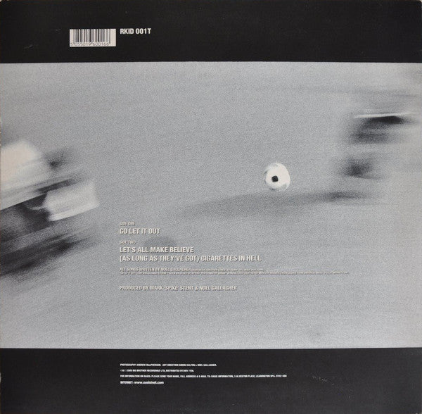 Oasis (2) : Go Let It Out (12", Single)