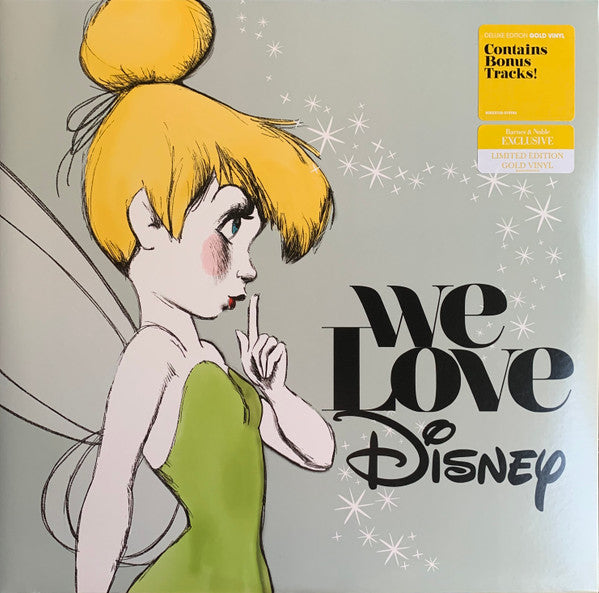 Various : We Love Disney (2xLP, Comp, Dlx, Ltd, Gol)