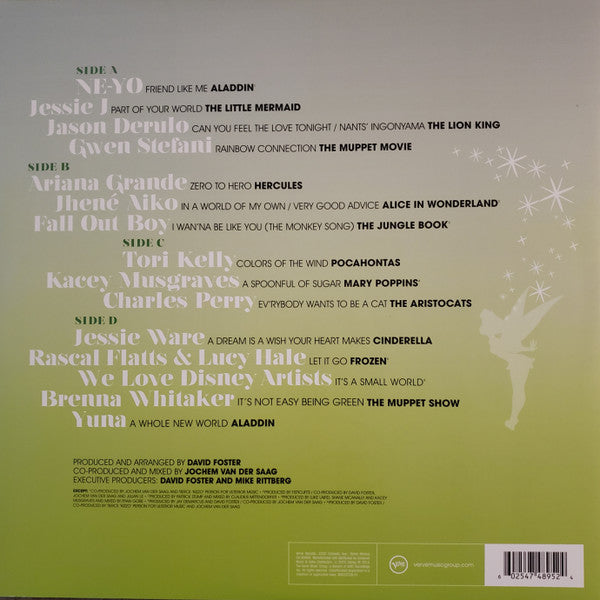 Various : We Love Disney (2xLP, Comp, Dlx, Ltd, Gol)