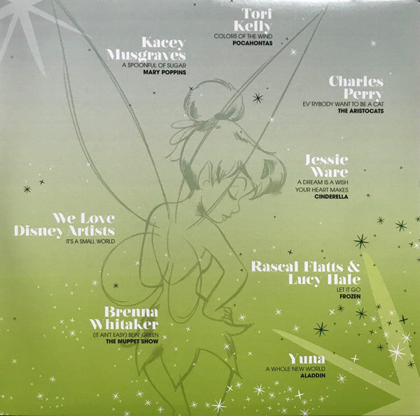 Various : We Love Disney (2xLP, Comp, Dlx, Ltd, Gol)