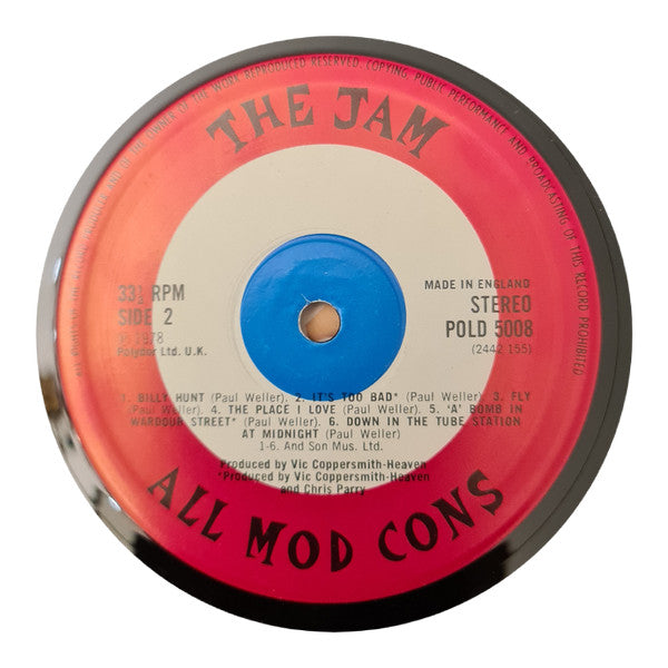 The Jam : All Mod Cons (LP, Album, Ltd)
