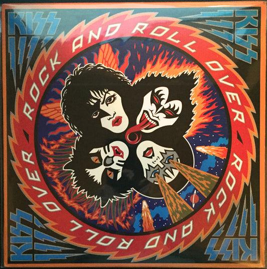 Kiss : Rock And Roll Over (LP, Album, Club, RE)