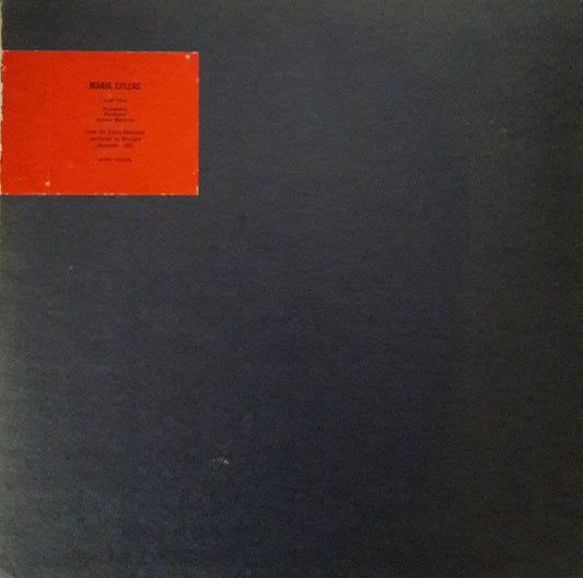 Maria Callas : Maria Callas (LP)