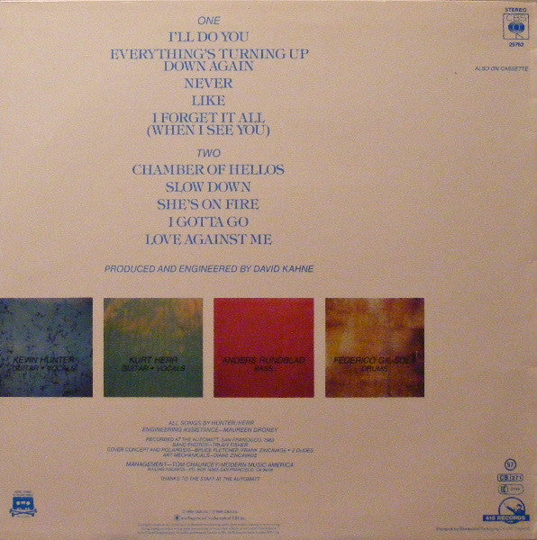 Wire Train : In A Chamber (LP, Album)