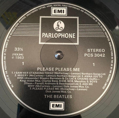 The Beatles : Please Please Me (LP, Album, RE)