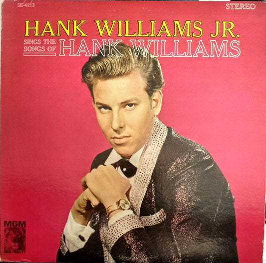 Hank Williams Jr. : Hank Williams Jr. Sings The Songs Of Hank Williams (LP, Album)