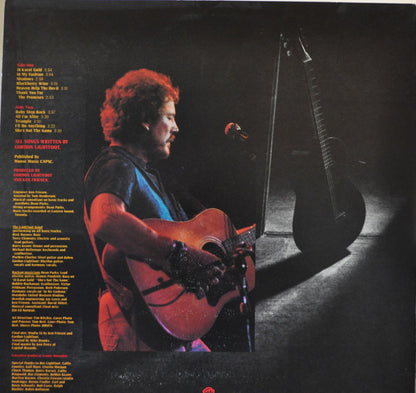 Gordon Lightfoot : Shadows (LP, Album, Club, Col)