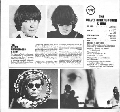 The Velvet Underground & Nico (3) : The Velvet Underground & Nico (LP, Album, RE, Gat)
