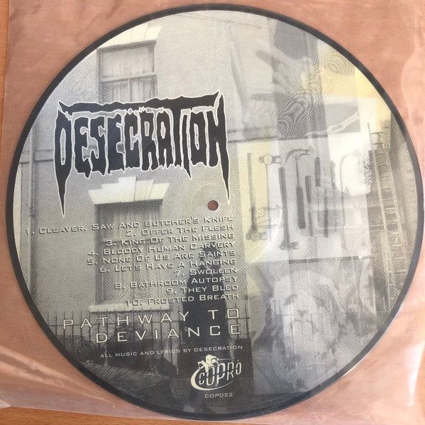 Desecration : Pathway To Deviance (12", Album, Ltd, Pic)