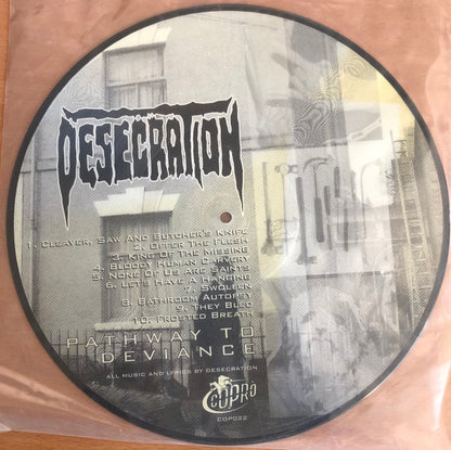 Desecration : Pathway To Deviance (12", Album, Ltd, Pic)