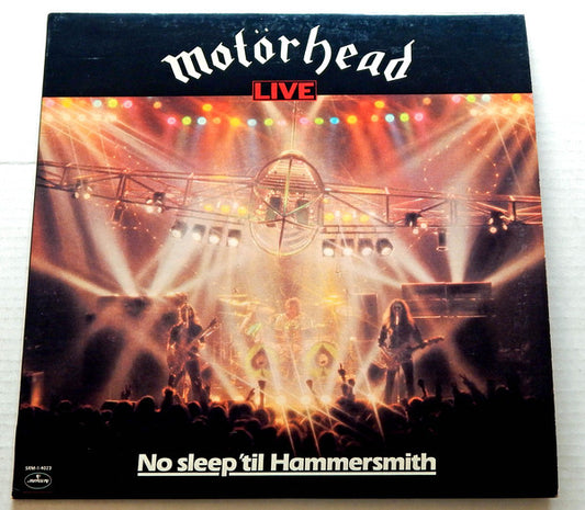 Motörhead : No Sleep 'Til Hammersmith (LP, Album, PRC)