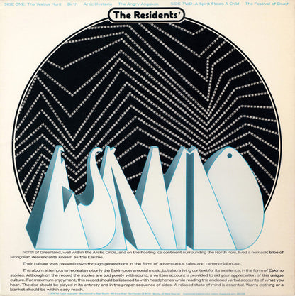 The Residents : Eskimo (LP, Album, RP, Gat)