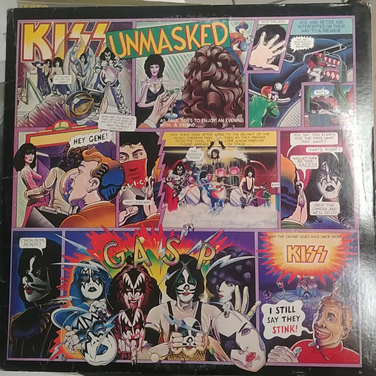 Kiss : Unmasked (LP, Album, Club, RCA)