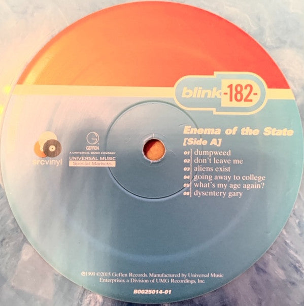 Blink-182 - Enema Of The State (LP, Album, Ltd, RE, RM, RP