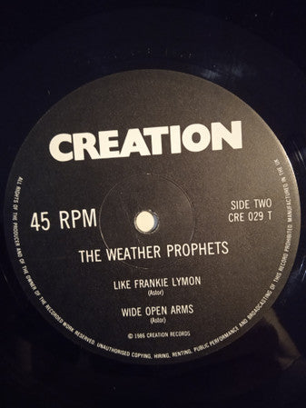 The Weather Prophets : Almost Prayed (12", Single)