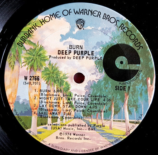 Deep Purple : Burn (LP, Album)