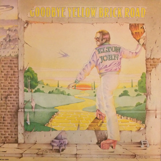 Elton John : Goodbye Yellow Brick Road (2xLP, Album, Club, Tri)