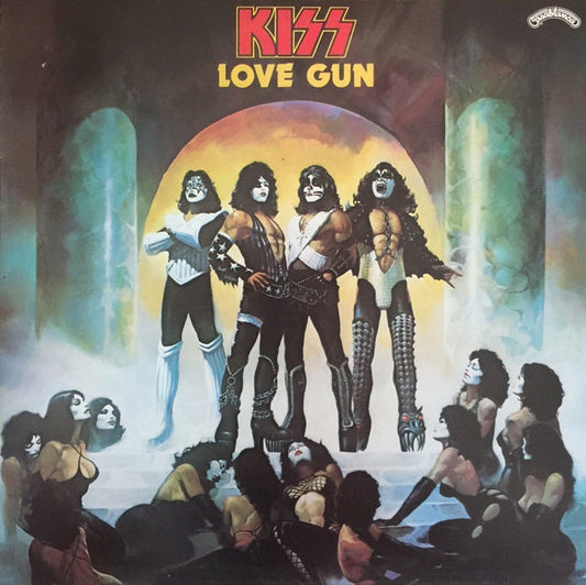 Kiss : Love Gun (LP, Album, Red)