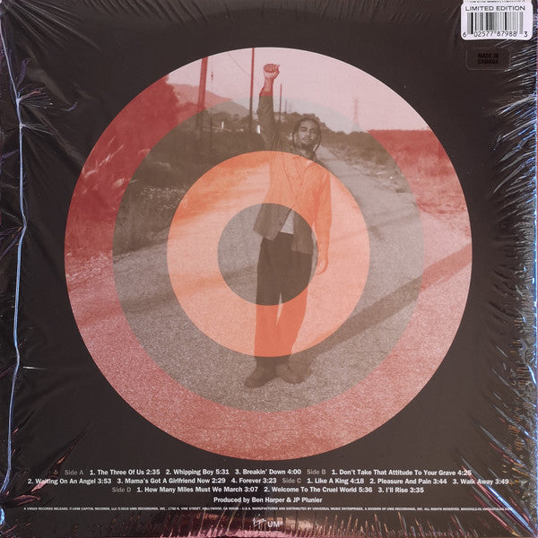 Ben Harper : Welcome To The Cruel World (2xLP, Album, Ltd, RE, Gre)