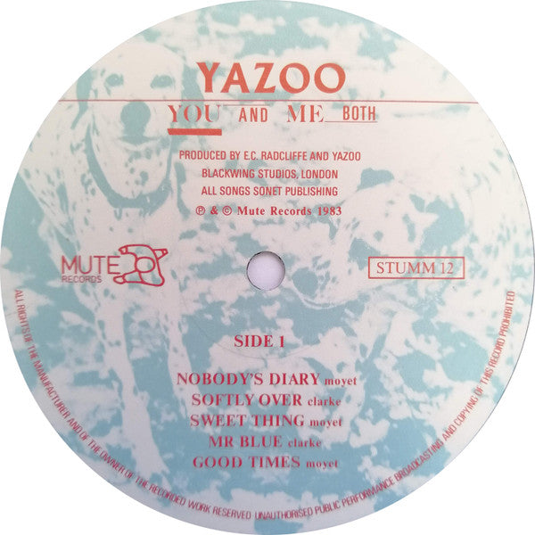 Yazoo : You And Me Both (LP, Album, Tim)