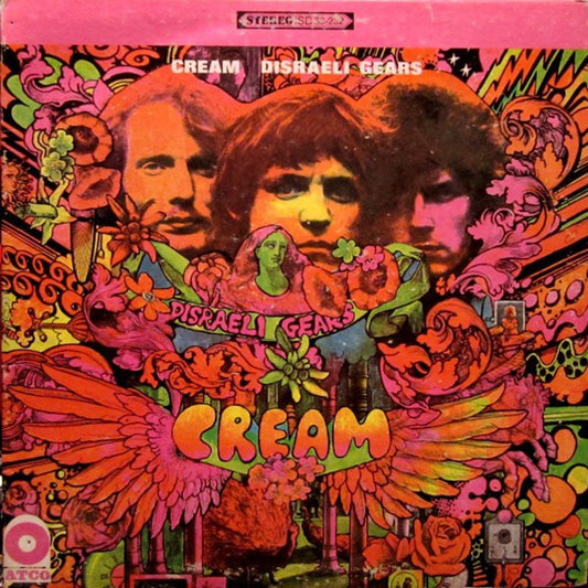 Cream (2) : Disraeli Gears (LP, Album, RP, MGM)