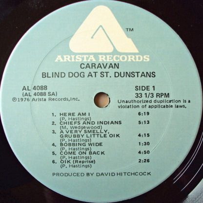 Caravan : Blind Dog At St. Dunstans (LP, Album)
