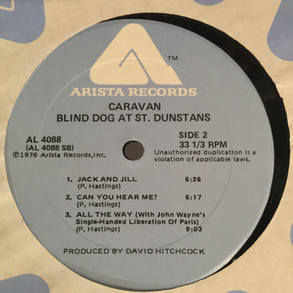 Caravan : Blind Dog At St. Dunstans (LP, Album)