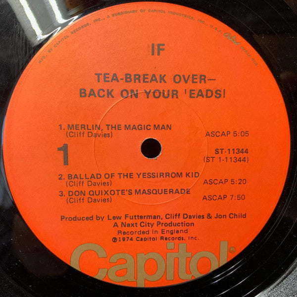 IF (6) : Tea-Break Over-Back On Your 'Eads! (LP)
