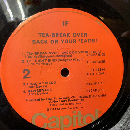 IF (6) : Tea-Break Over-Back On Your 'Eads! (LP)