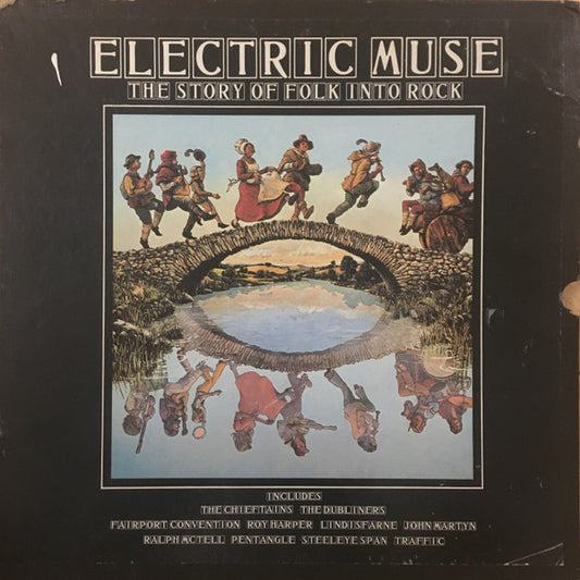 Various : Electric Muse: The Story Of Folk Into Rock (4xLP, Album, Comp, Yel + Box)