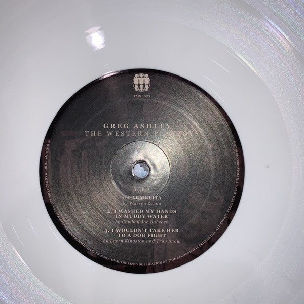 Greg Ashley + The Western Playboys (2) : Greg Ashley + The Western Playboys (12", EP, S/Edition, Whi)