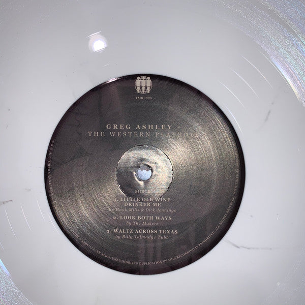 Greg Ashley + The Western Playboys (2) : Greg Ashley + The Western Playboys (12", EP, S/Edition, Whi)