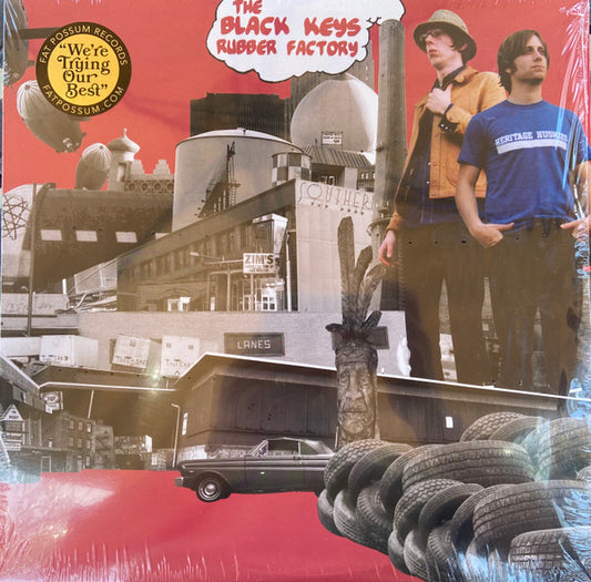 The Black Keys : Rubber Factory (LP, Album, RP)