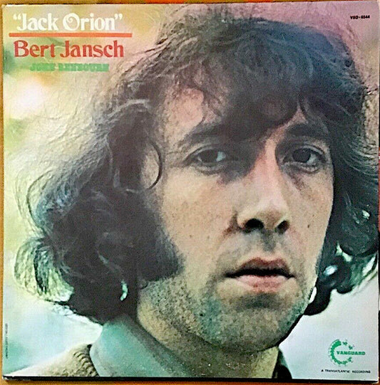 Bert Jansch  With John Renbourn : "Jack Orion" (LP, Album, RE)