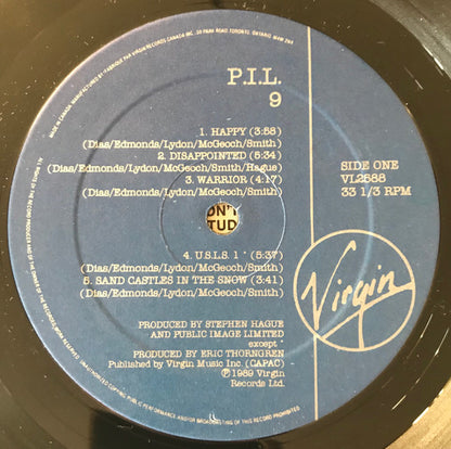 Public Image Limited : 9 (LP, Album)
