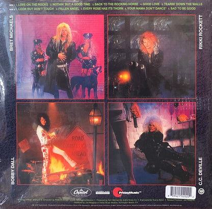 Poison (3) : Open Up and Say...Ahh! (LP, Album, Ltd, RE, Gol)
